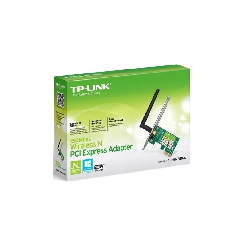 TARJETA DE RED PCI TP-LINK WIRELESS 150Mbps