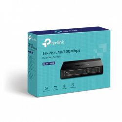 Switch TP-Link de 16 puertos a 10 / 100Mbps TL-SF1016D