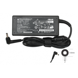 Cargador Asus 19V 3.42A punta delgada negro 4.0x1.35mm