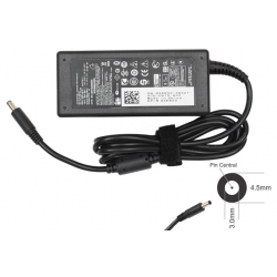 Cargador DELL 19.5V 2.31A punta Dell mini aguja negro 4.5x3.0mm pin central